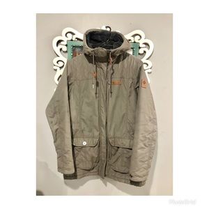 Fleece lined gray Columbia jacket